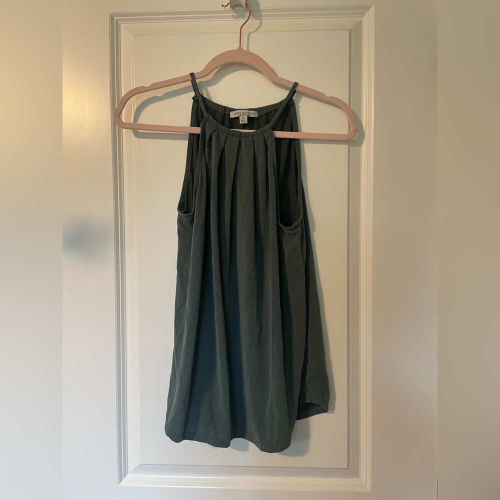 Dark Green Tank Top